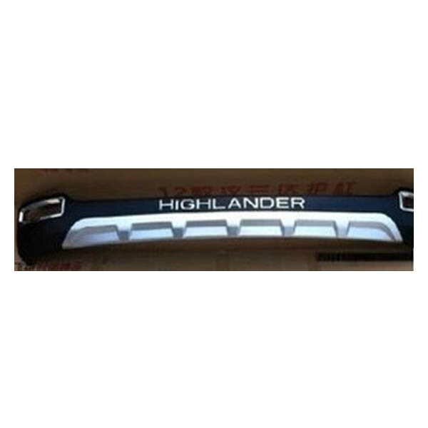 Задняя накладка на бампер Toyota HighLander 2012