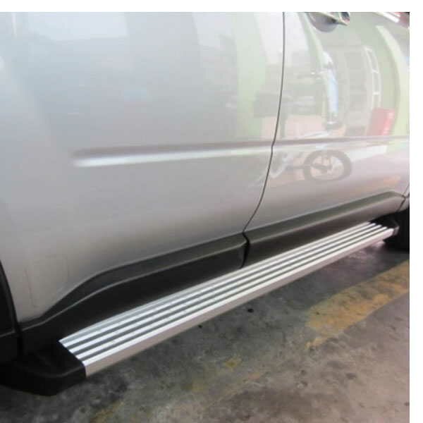 Пороги алюминиевые с креплениями Nissan X-Trail