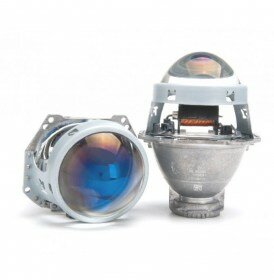 Би-линза X-B 5R Blue lens glass с крепежным кольцом под D